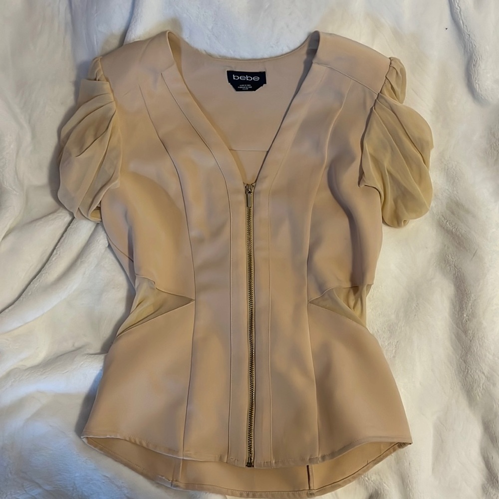 Bebe Tan Top